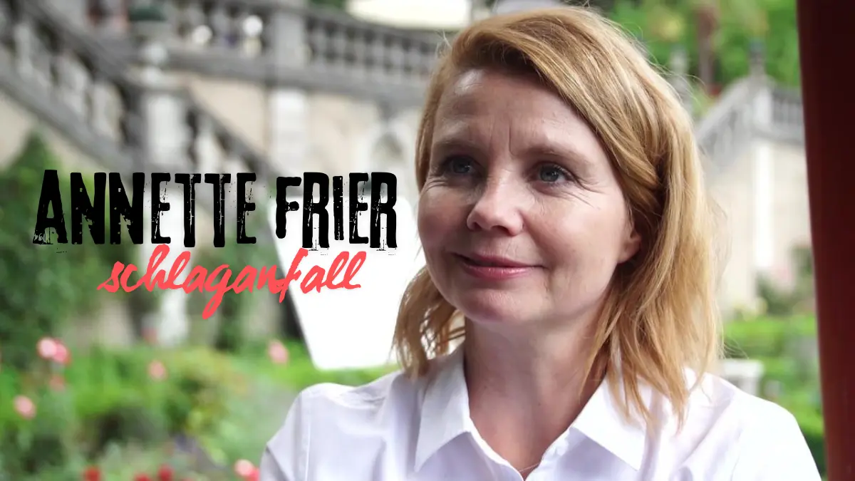 annette frier schlaganfall